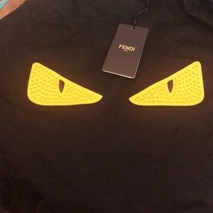 Fendi 100%cotton, black, brand new with tags.